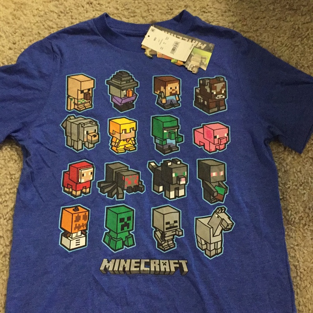 NWT Minecraft shirt